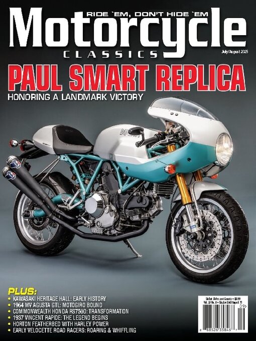 Title details for Motorcycle Classics by Ogden Publications, Inc. - Available
